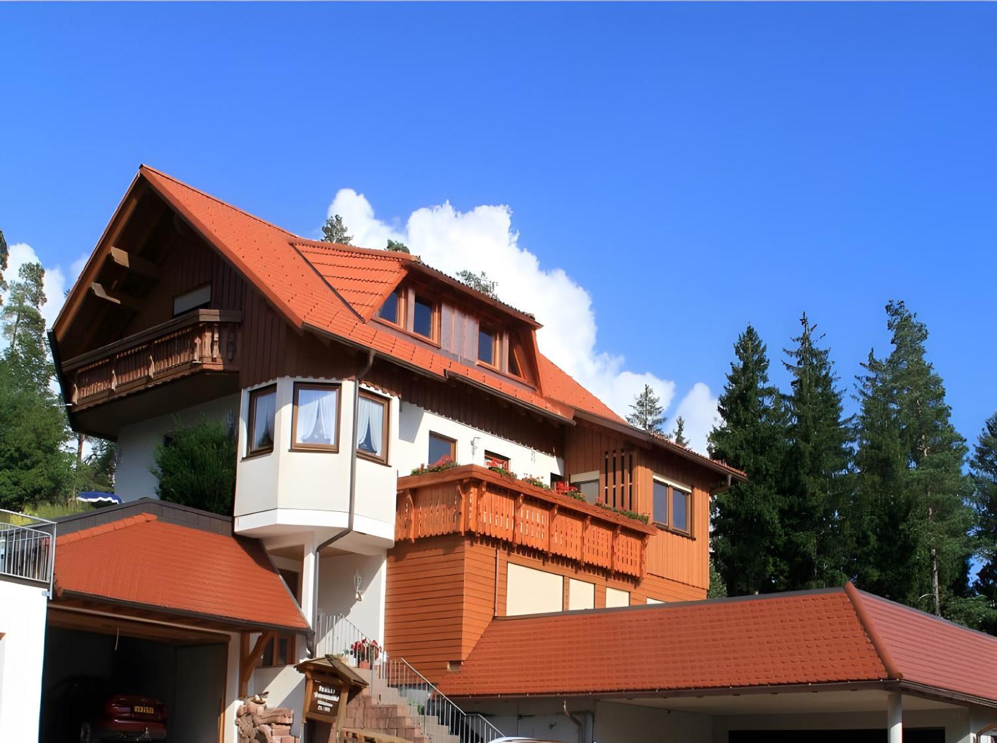 Landhaus Panoramablick Schonach im Schwarzwald Esterno foto