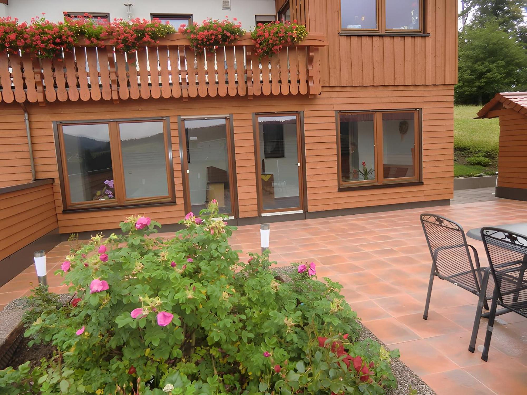 Landhaus Panoramablick Schonach im Schwarzwald Esterno foto